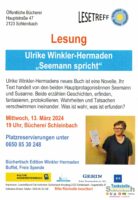 Mittwoch, 13. März 2024: „Seemann spricht“ in der Bücherei Schleinbach