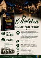 Freitag, 26. Juni 2026: Buchpräsentation „Weinviertler Kellerleben“ in Pillichsdorf