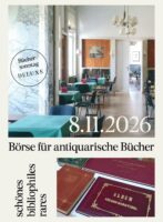 Sonntag, 8. November 2026: Büchersonntag DELUXE